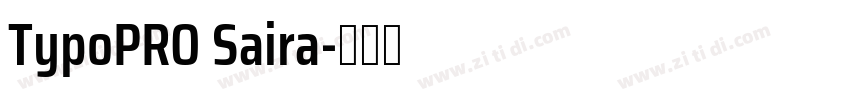 TypoPRO Saira字体转换